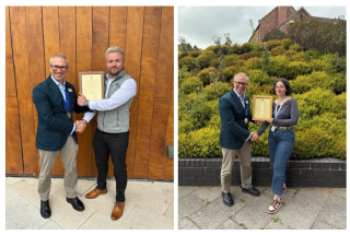 SRP President Presents SRP Awards